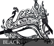 Venetian Masquerade Mask Color Black